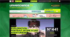 Desktop Screenshot of forum.universcience.tv